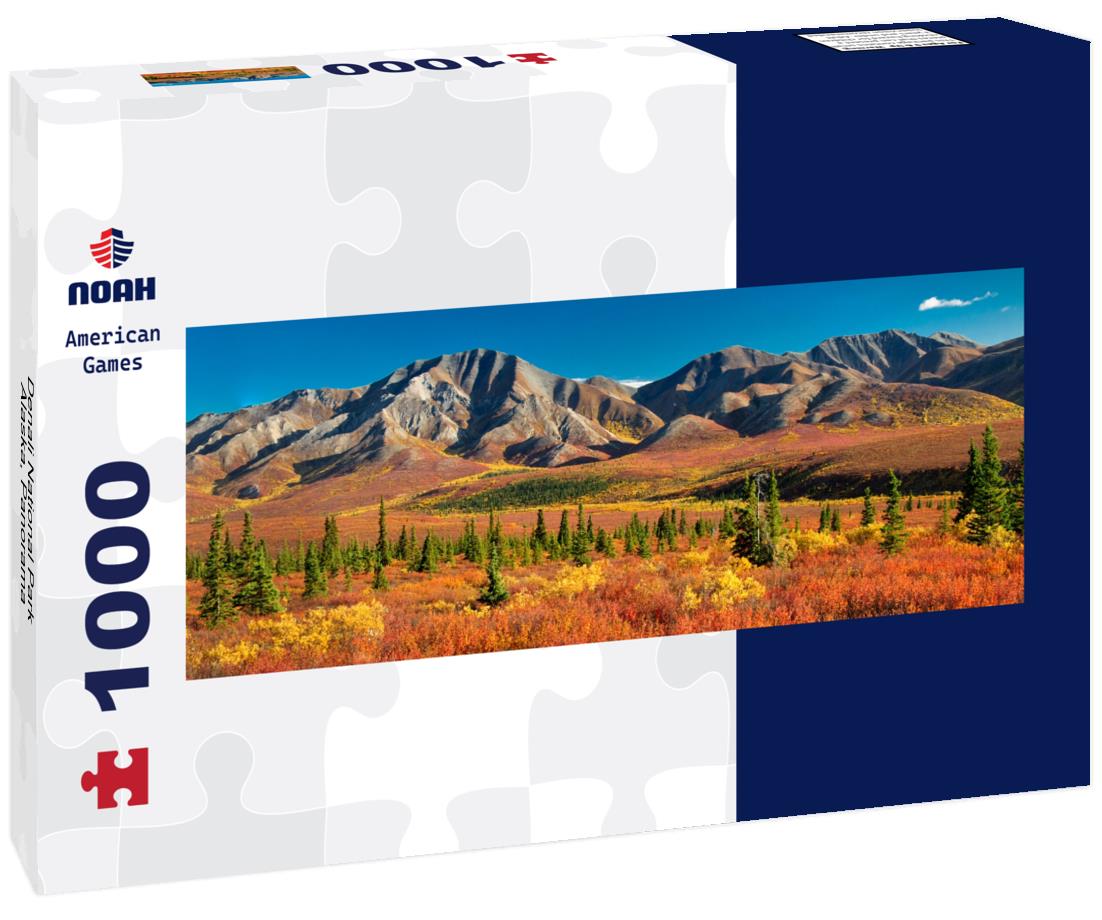 Noah Jigsaw Puzzle Denali National Park Alaska, Panorama Panorama 1000 Pieces