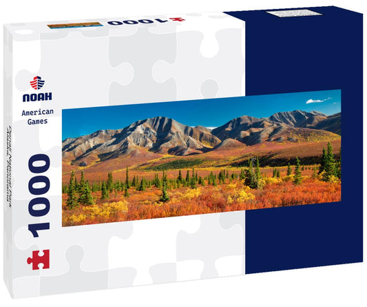 Noah Jigsaw Puzzle Denali National Park Alaska, Panorama Panorama 1000 Pieces