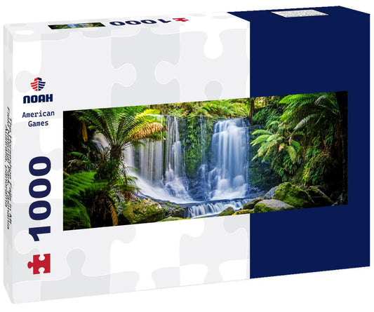 Noah Jigsaw Puzzle The Horseshoe Falls in Mt Field National Park, Tasmania, Australia, panorama Panorama 1000 Pieces