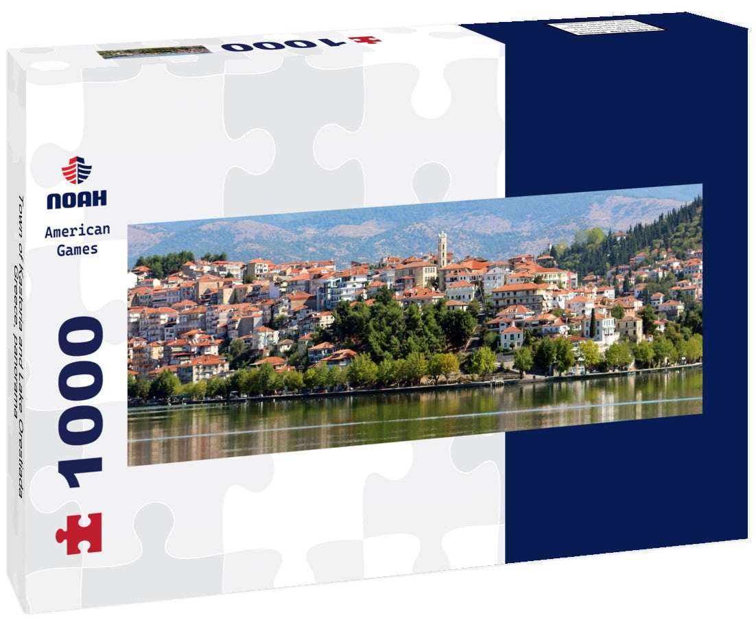 Noah Jigsaw Puzzle Town of Kastoria and Lake Orestiada, Greece, Panorama 1000 Pieces