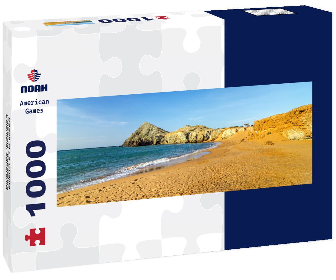 Noah Jigsaw Puzzle Beach in La Guajira, Colombia, Panorama 1000 Pieces