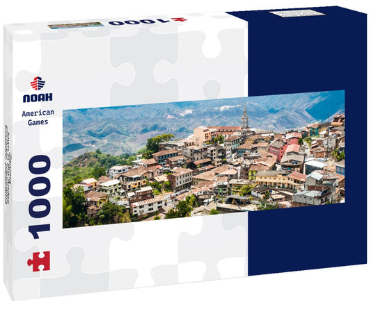 Noah Jigsaw Puzzle Zaruma - town in the Andes, Ecuador, Panorama 1000 Pieces