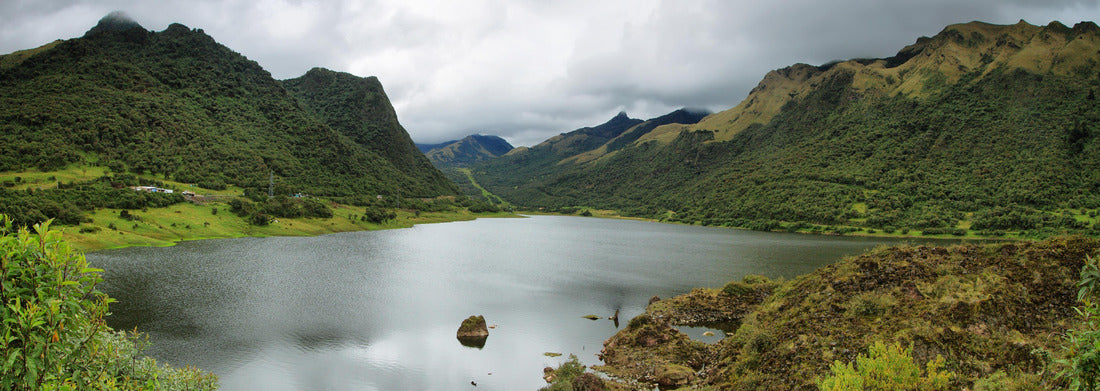 Noah Jigsaw Puzzle Lake Papallacta Ecuador, Panorama 1000 Pieces