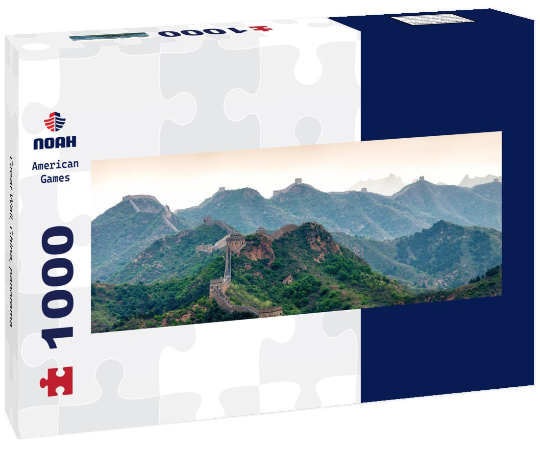 Noah Jigsaw Puzzle Great Wall, China, Panorama 1000 Pieces