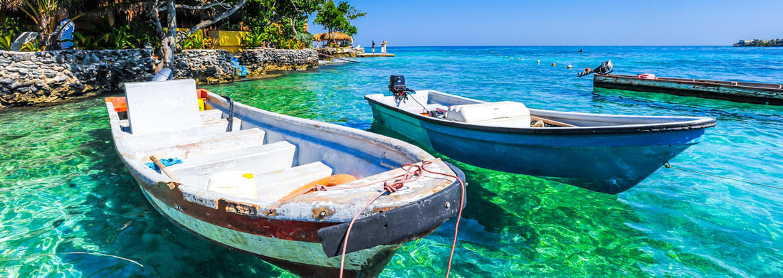 Noah Jigsaw Puzzle Boat on the Islas de Rosario, Colombia, Panorama 1000 Pieces