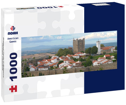 Noah Jigsaw Puzzle Braganca Castle in Braganca, Portugal, Panorama 1000 Pieces
