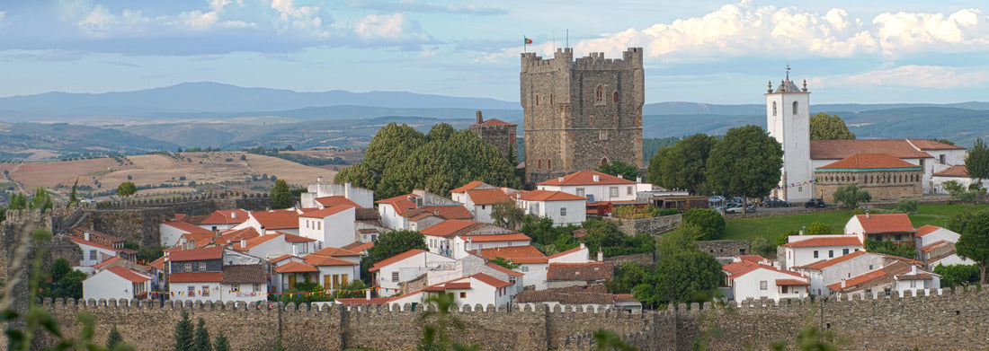 Noah Jigsaw Puzzle Braganca Castle in Braganca, Portugal, Panorama 1000 Pieces