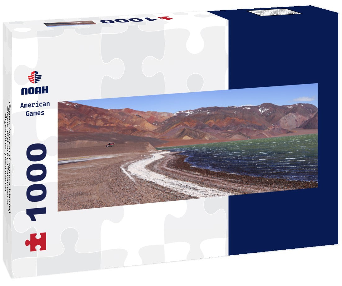 Noah Jigsaw Puzzle Green lagoon (Laguna Verde), Pissis volcano, Catamarca, Argentina, Panorama 1000 Pieces