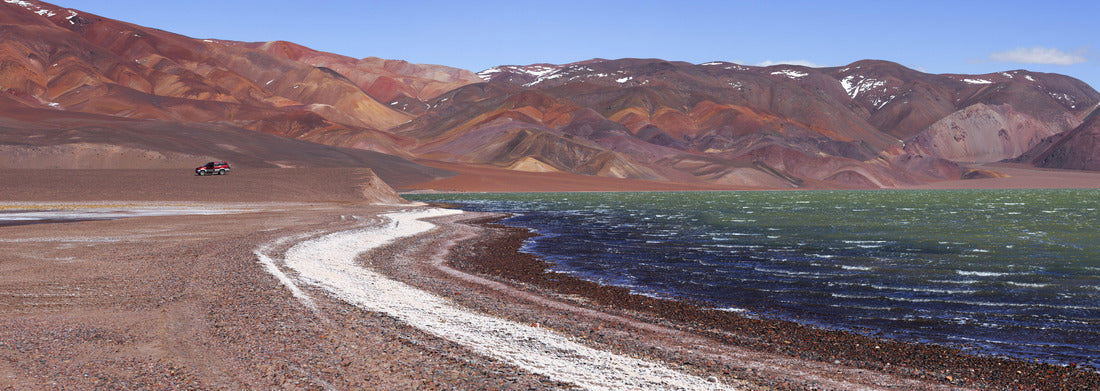 Noah Jigsaw Puzzle Green lagoon (Laguna Verde), Pissis volcano, Catamarca, Argentina, Panorama 1000 Pieces