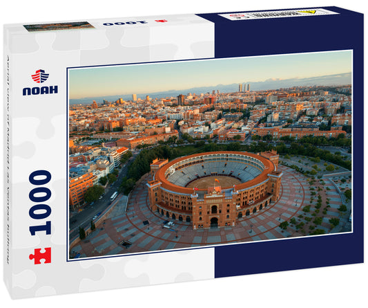 Aerial view of Madrid Las Ventas bullring