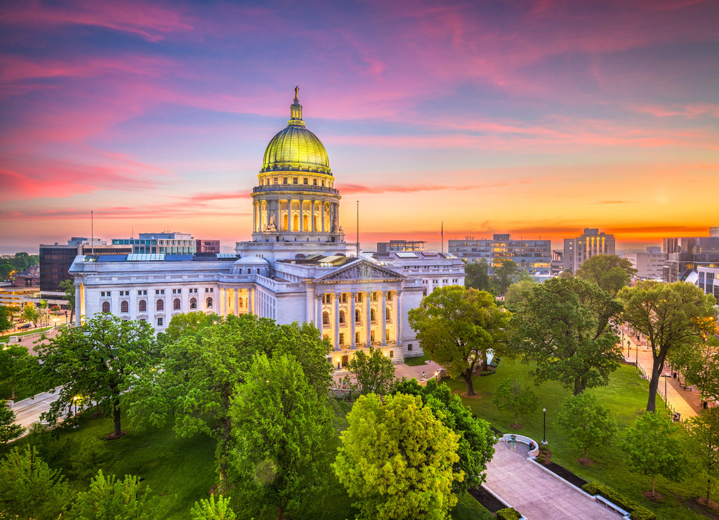 Madison, Capitol, Wisconsin