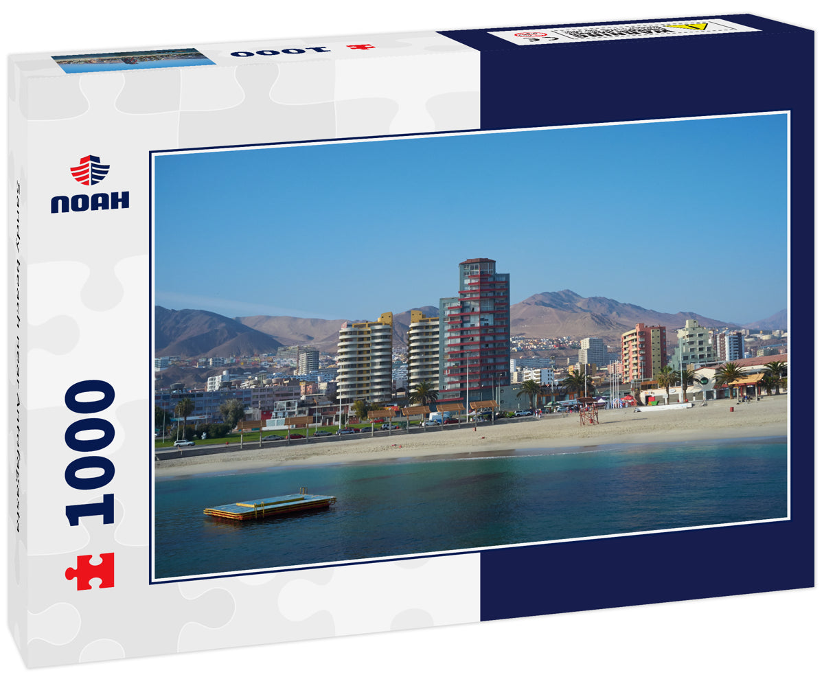 Sandy beach near Antofagasta