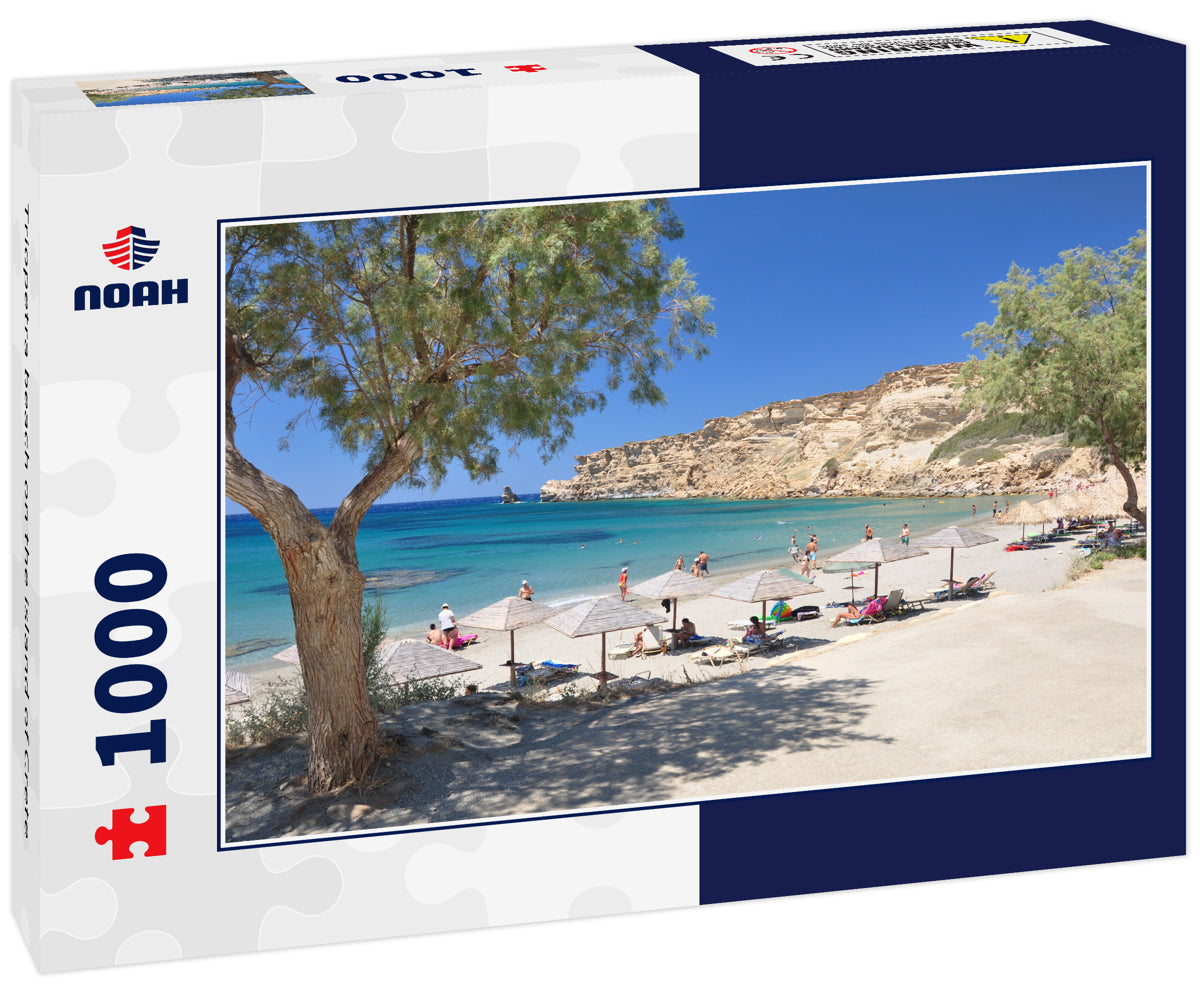 Triopetra beach on the island of Crete