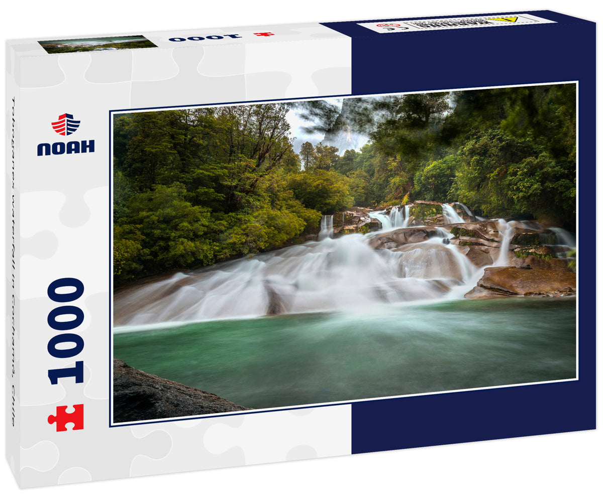 Toboganes waterfall in Cochamó, Chile