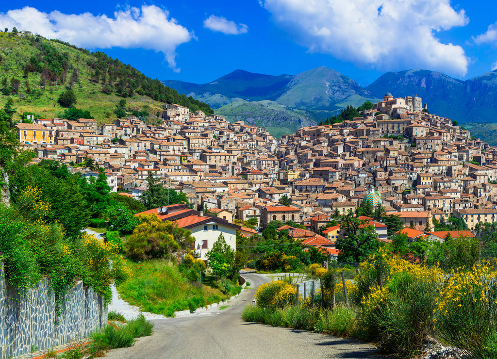 Morano Calabro - one of the most beautiful villages in Italy. Calabria