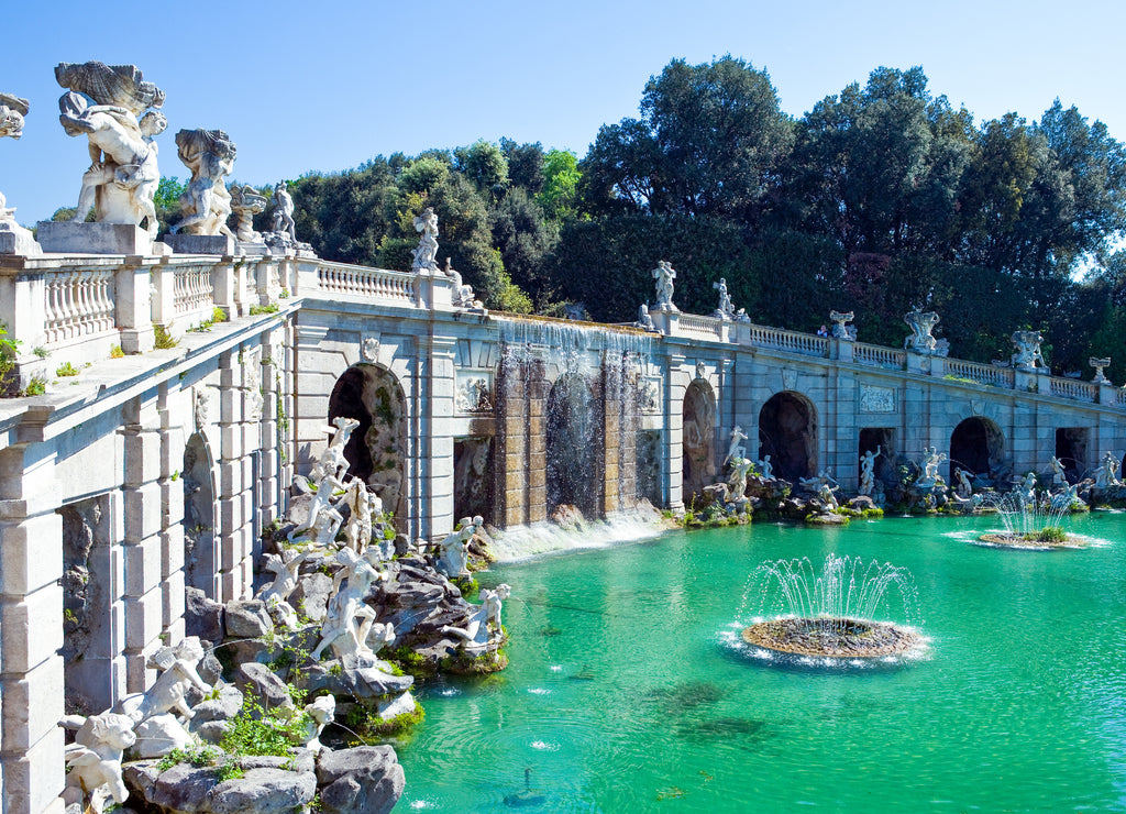 The royal palace of Caserta