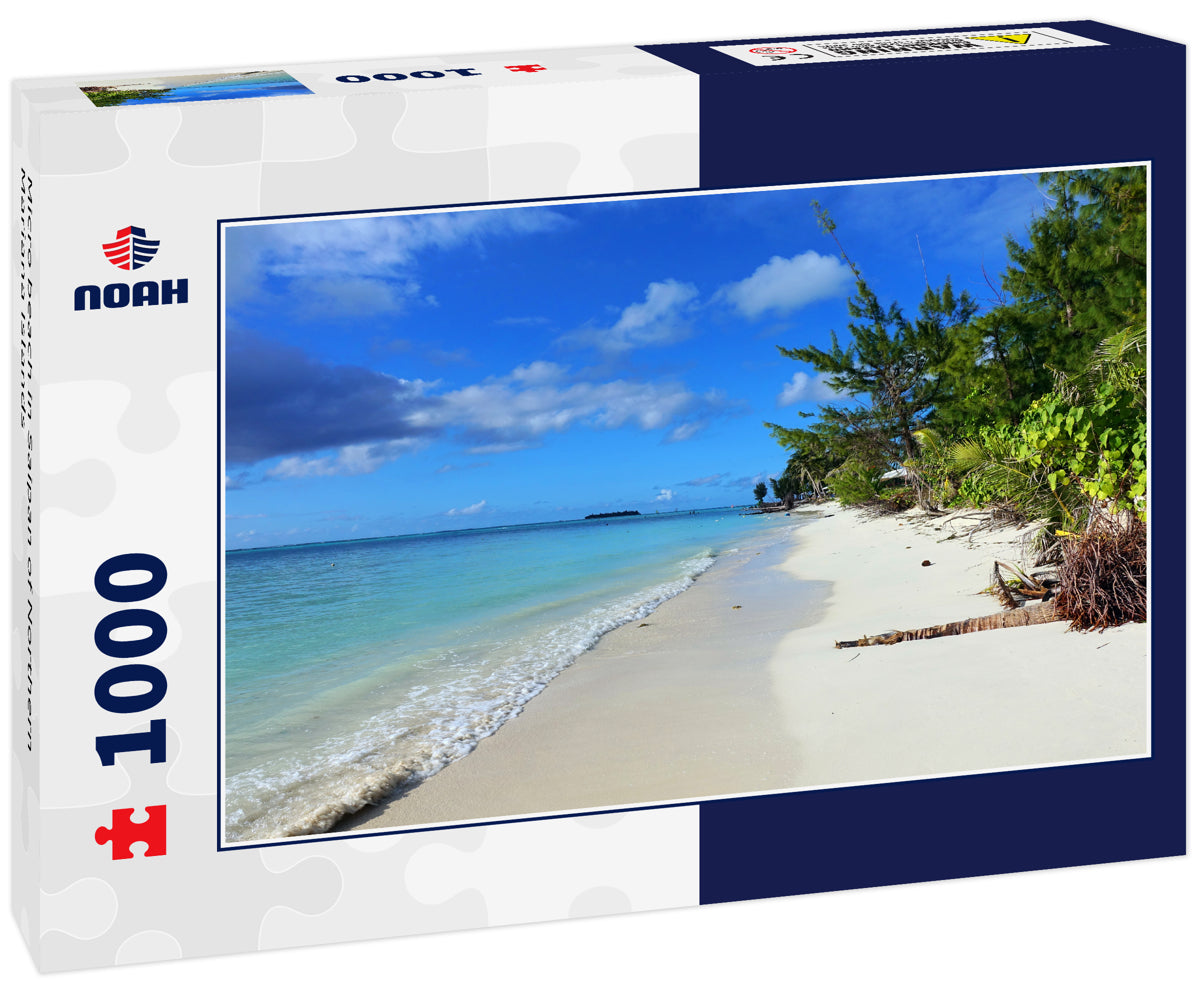 Micro beach in Saipan of Northern Mariana Islands