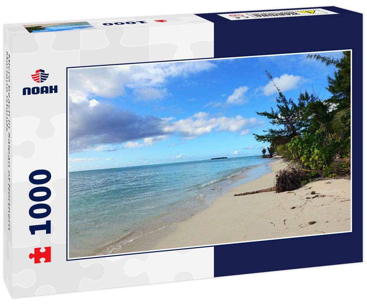 Micro beach in Saipan of Northern Mariana Islands