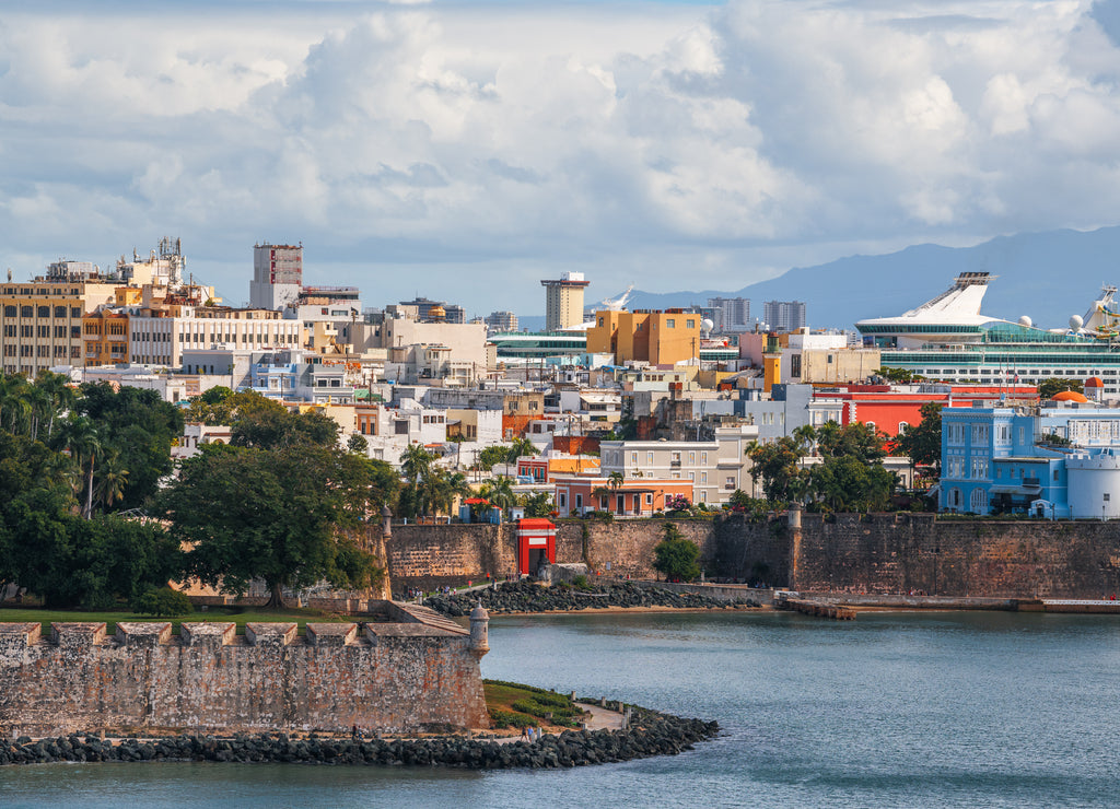 Old San Juan, Puerto Rico on the Water