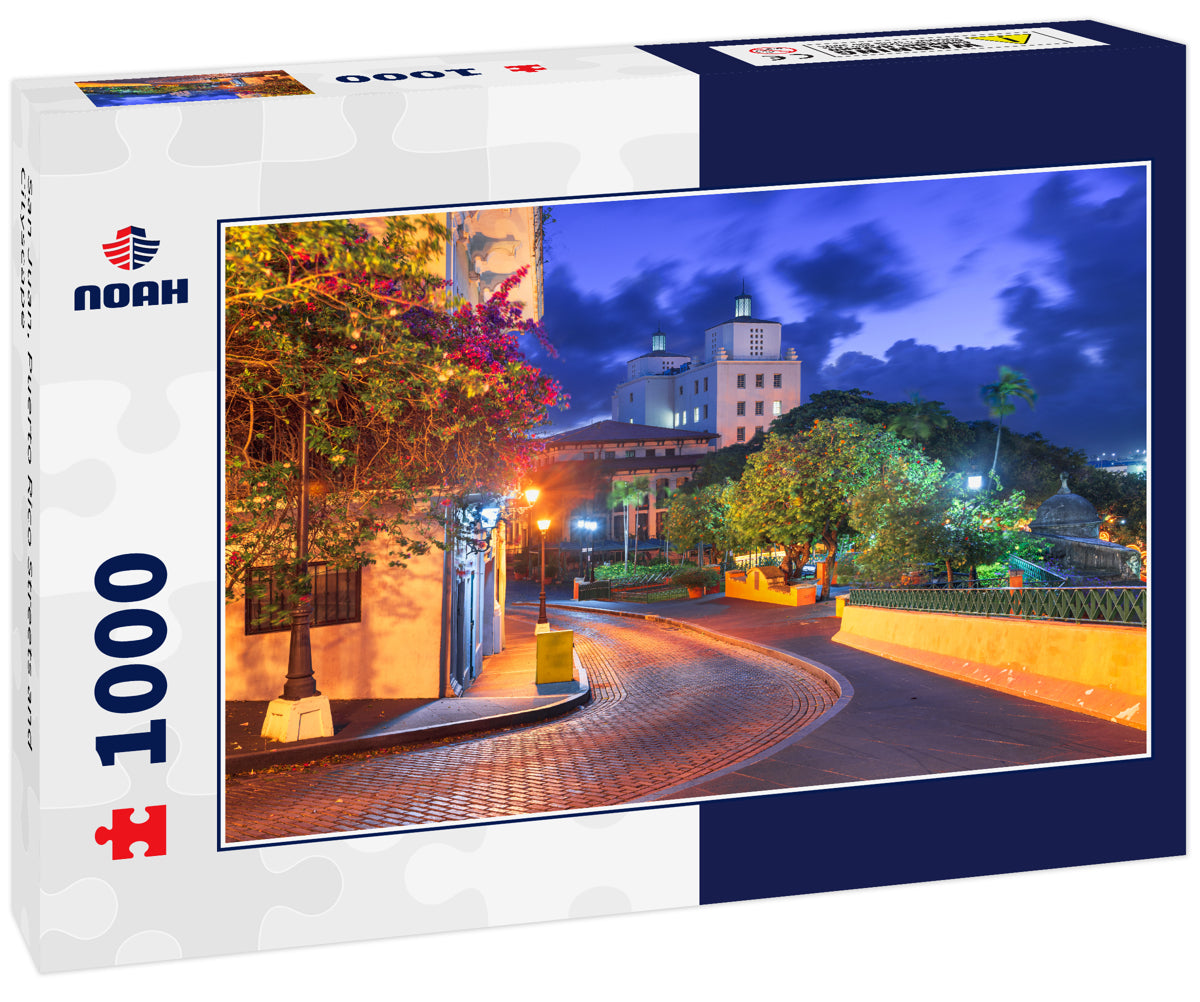 San Juan, Puerto Rico Streets and Cityscape