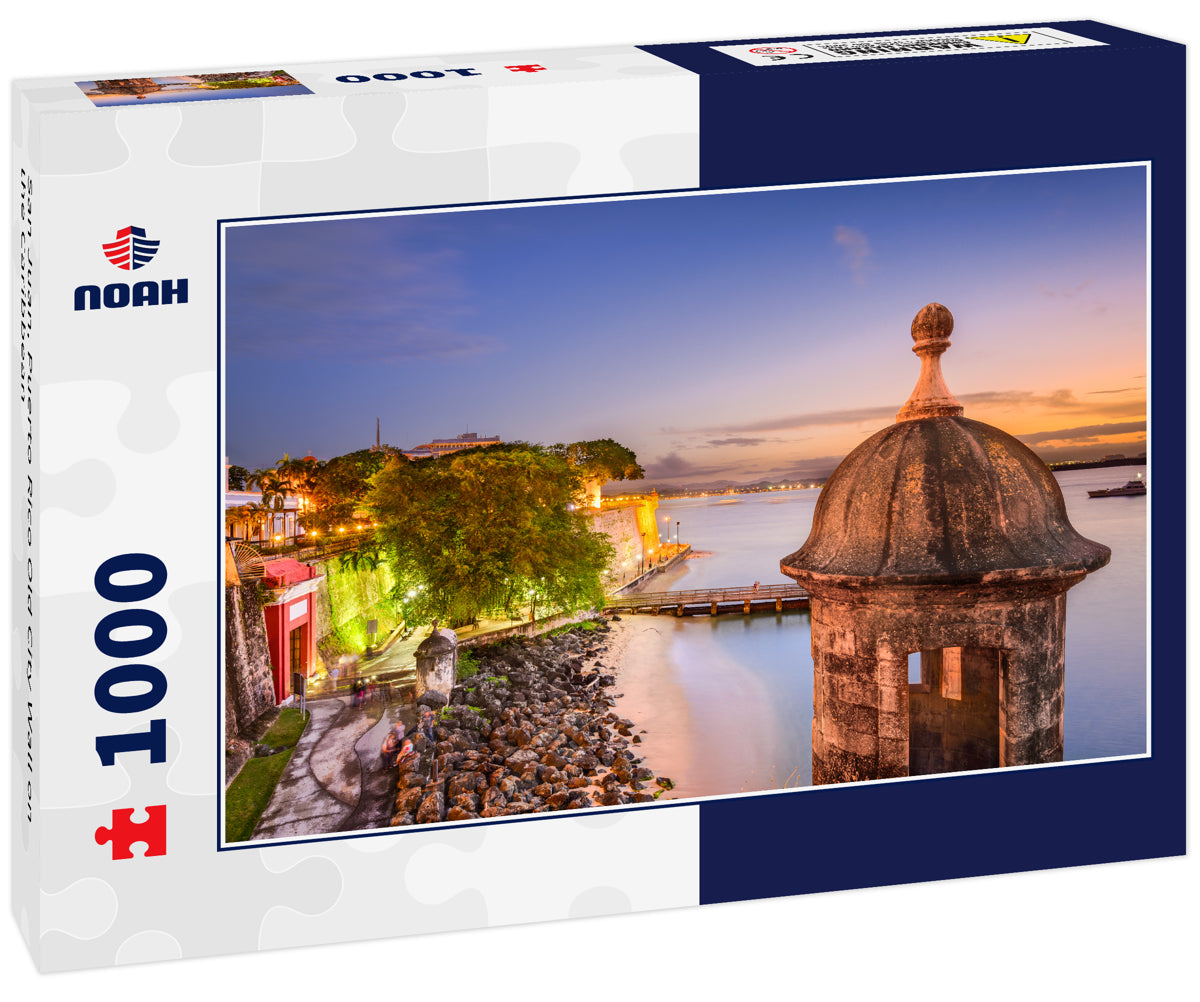 San Juan, Puerto Rico Old City Wall on the Caribbean