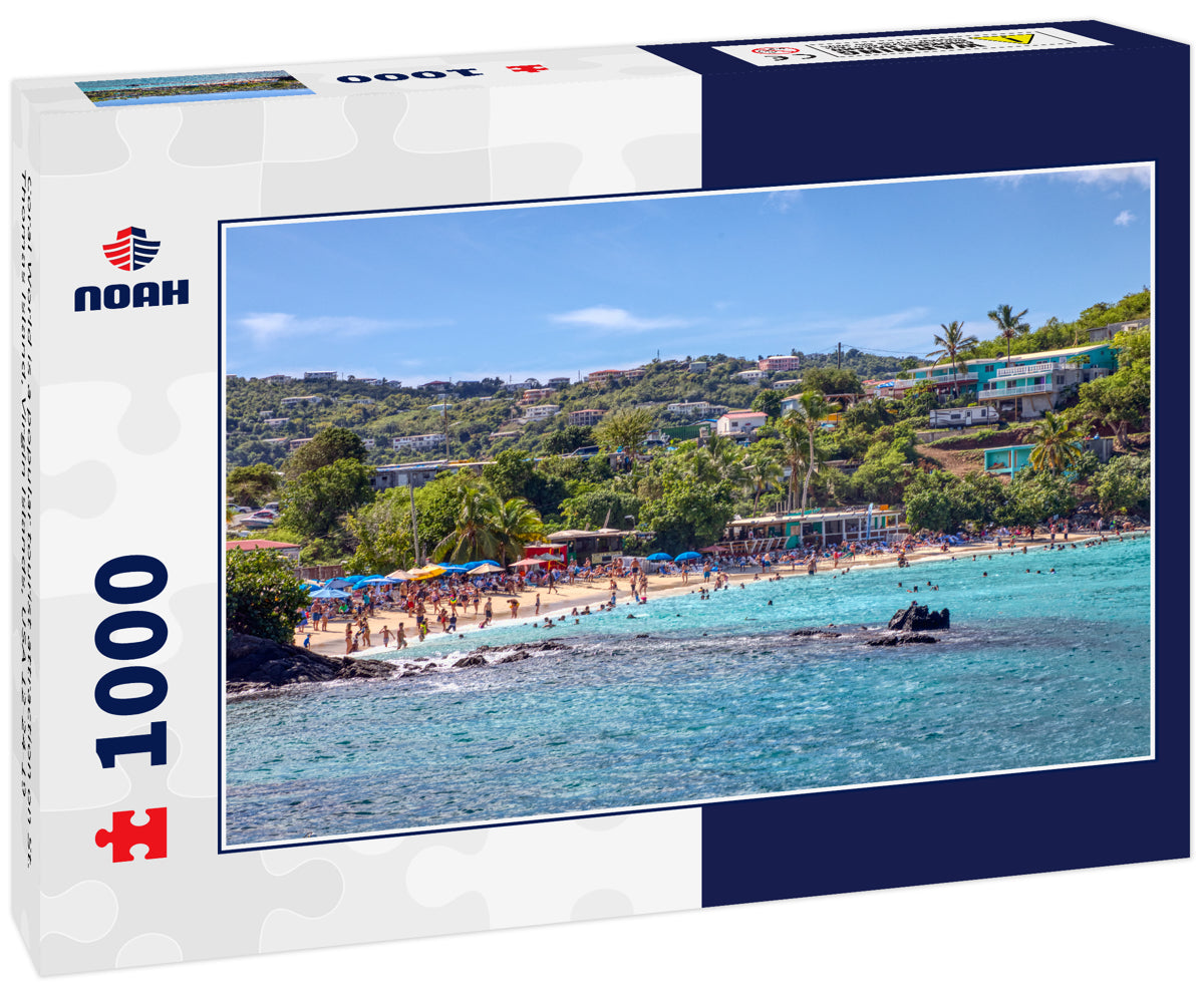 Coral World is a popular tourist attraction on St. Thomas Island, Virgin Islands, USA 12-24-19