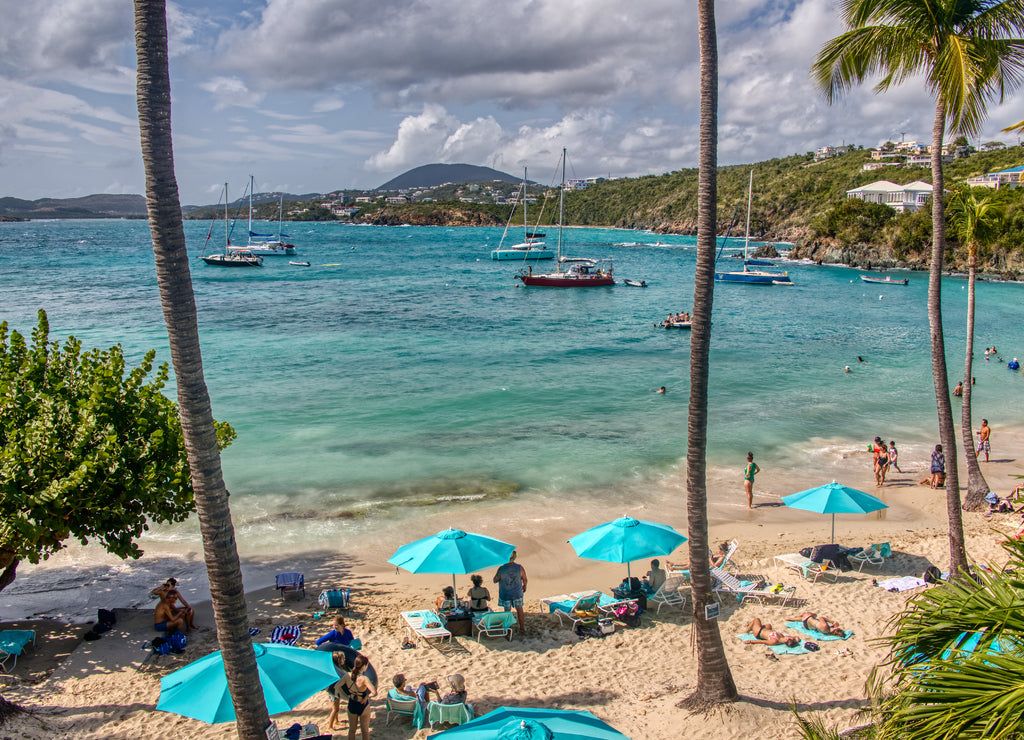 Public Beach near Red Hook, US virgin Islands