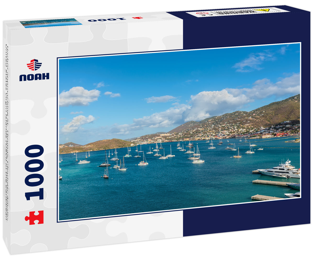 Harbor approaching St. Thomas, Charlotte Amalie, United States Virgin Islands (USVI) in the Caribbean