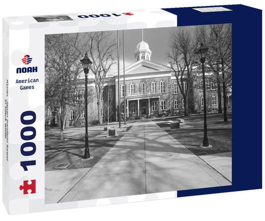 Noah Jigsaw Puzzle Kyoto, Japan bamboo forest in black white 1000 pieces