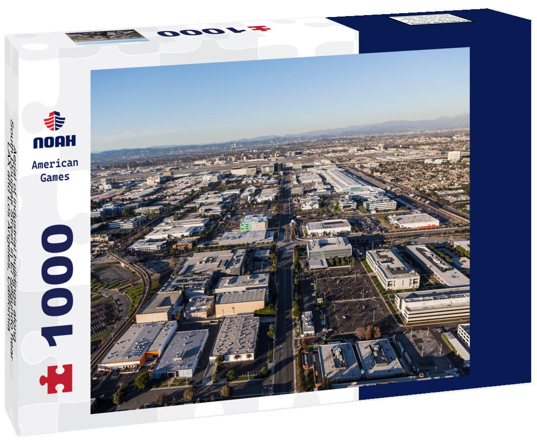 Noah Jigsaw Puzzle Aerial of industrial buildings along South Douglas Street in El Segundo near LAX and Los Angeles, California 1000 pieces
