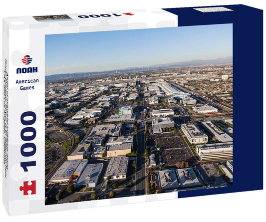 Noah Jigsaw Puzzle Aerial of industrial buildings along South Douglas Street in El Segundo near LAX and Los Angeles, California 1000 pieces
