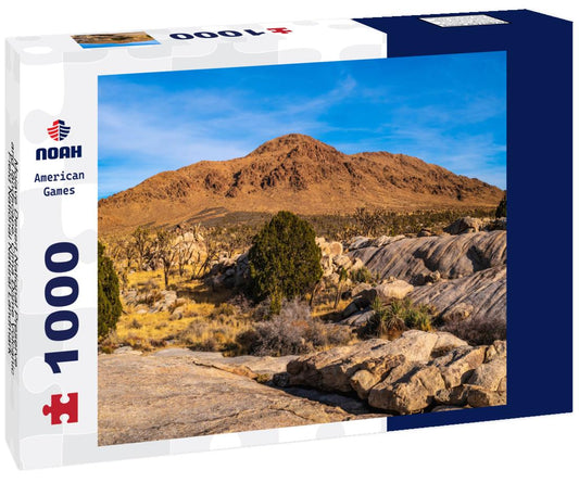Noah Jigsaw Puzzle Mojave Desert National Preserve arid landscape, Cima Dome Volcanic Field National Natural Landmark in California, USA 1000 pieces