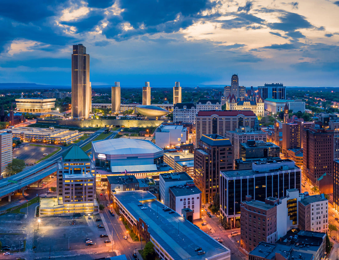 Noah Jigsaw Puzzle Albany, New York downtown at dusk. Albany is the capital city of the U.S. state of New York and the county seat of Albany County 1000 pieces