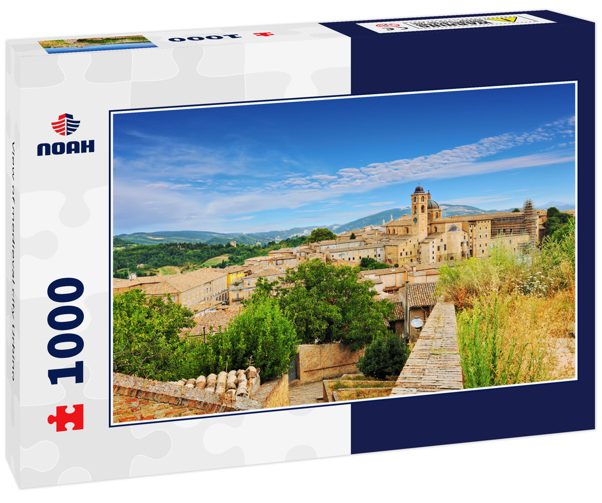 View of medieval city Urbino