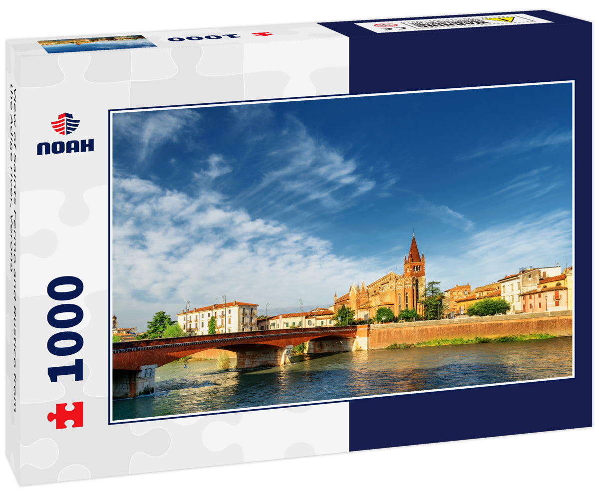 View of Saints Fermo and Rustico from the Adige river, Verona