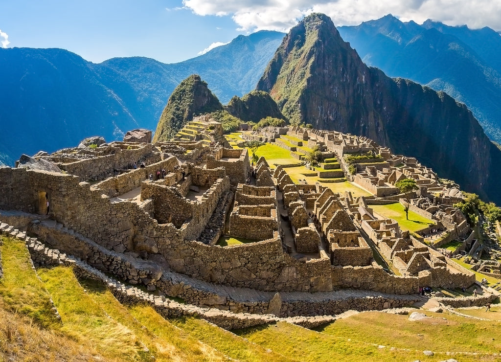Panorama of the mysterious city - Machu Picchu, Peru, South America