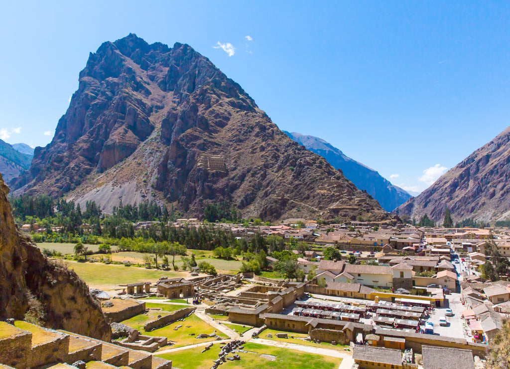 Ollantaytambo, Peru, Inca ruins and archaeological site