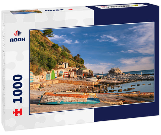 Ancona, Marche, Italy: the city beach of Passetto, Italy