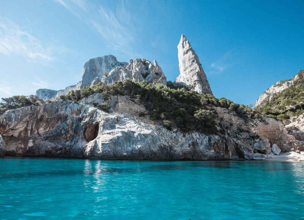 Paradise beach of Cala Goloritze, Gulf of Orosei, Sardinia, Italy