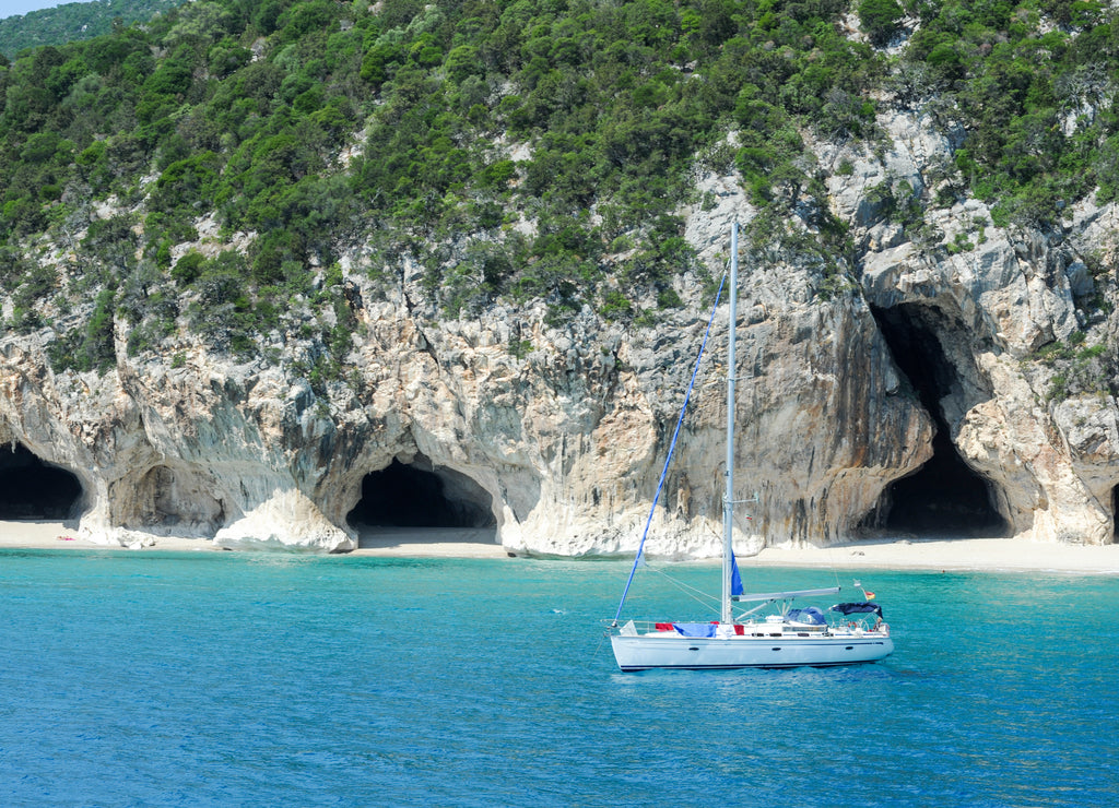 Cala Luna beach in the bay of Orosei, Sardinia, Italy