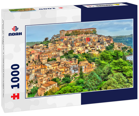 View of Ragusa, a UNESCO heritage city in Sicily, Italy