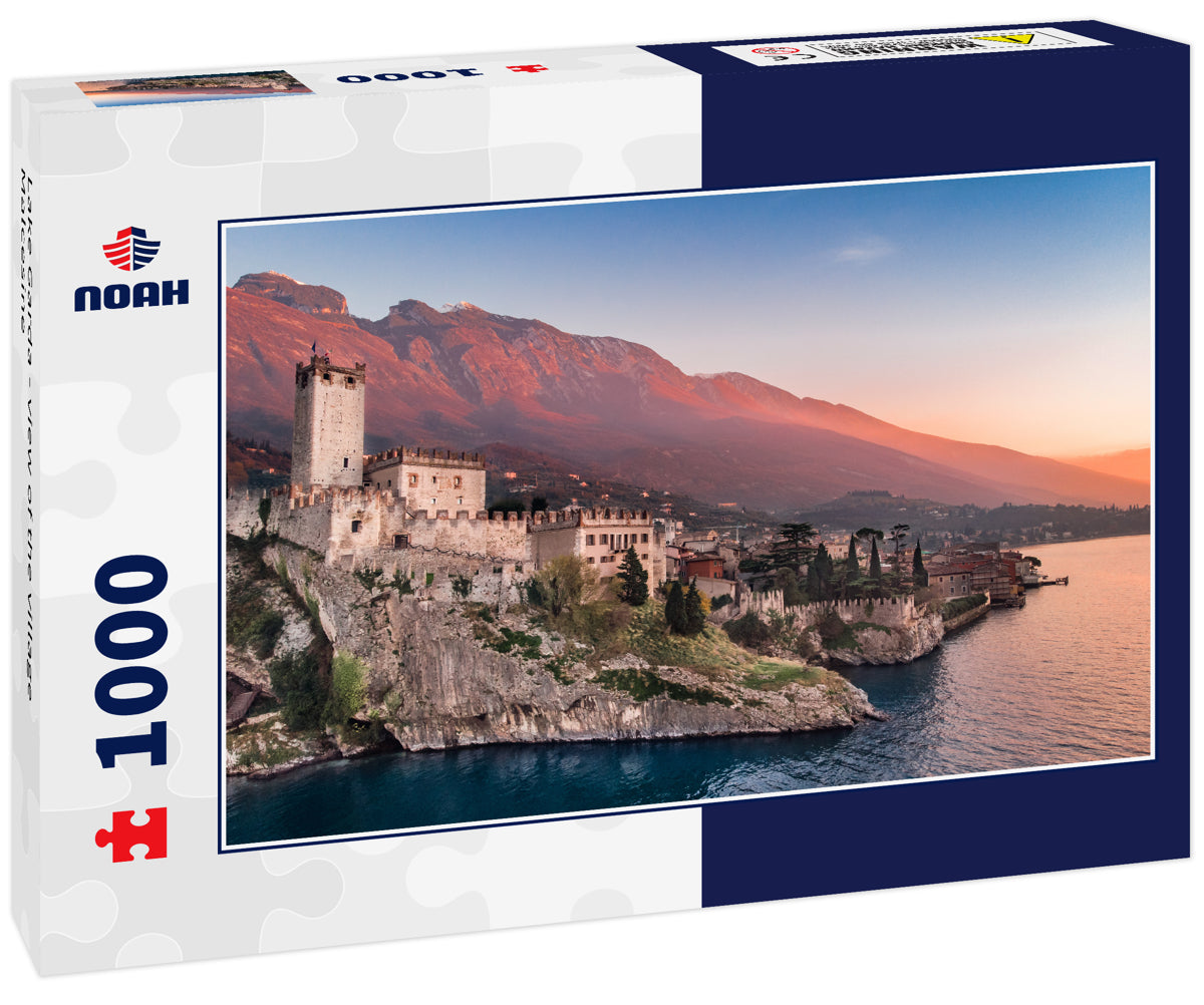 Lake Garda - view of the village Malcesine