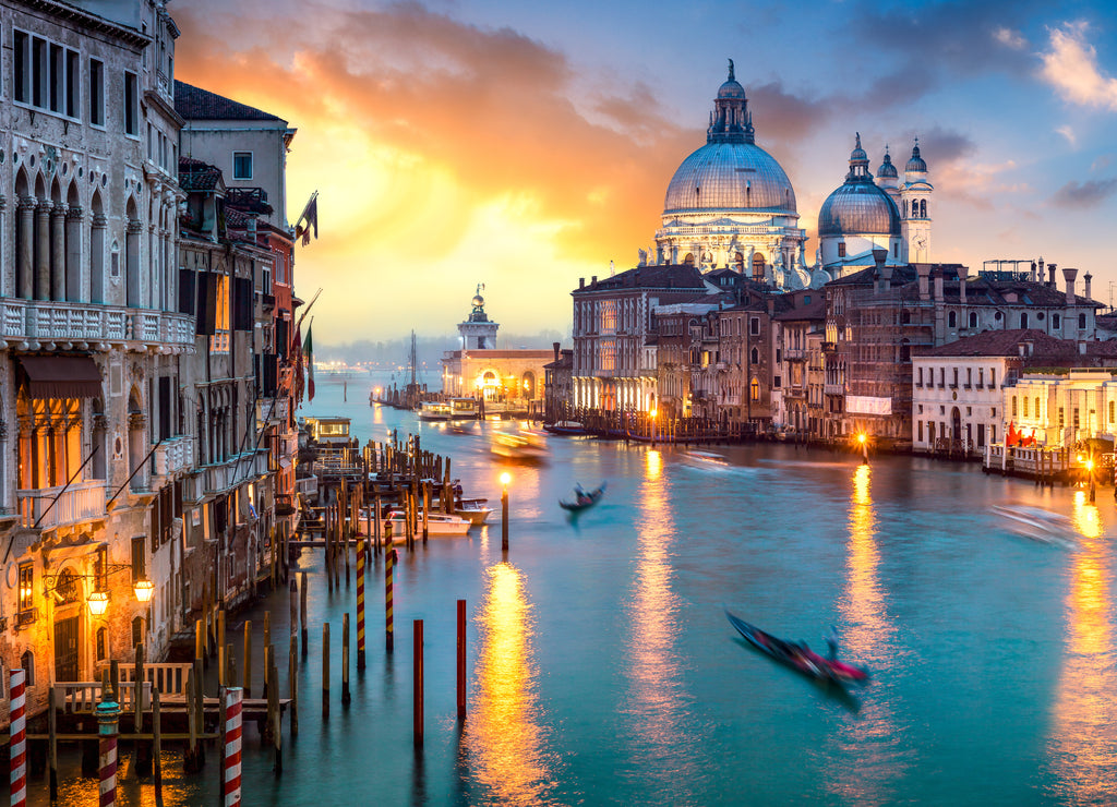 Venice at sunset