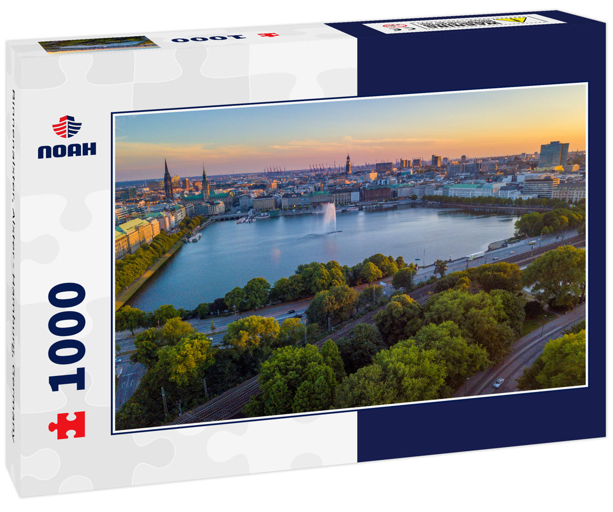 Binnenalster, Alster - Hamburg, Germany