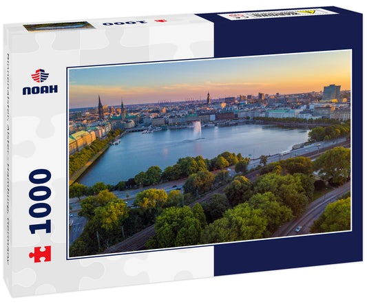 Binnenalster, Alster - Hamburg, Germany