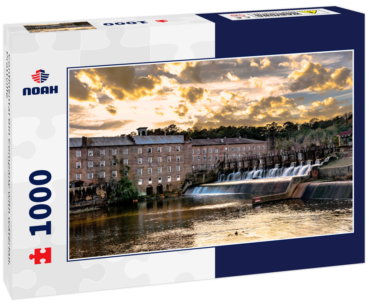 Continental Gin Company with waterfall, Prattville