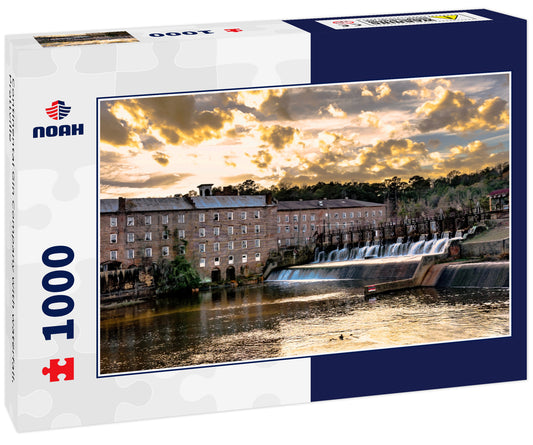 Continental Gin Company with waterfall, Prattville