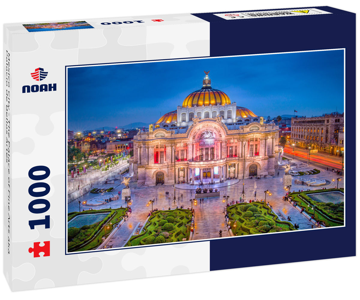 Mexico City - The Palace of Fine Arts aka Palacio de Bellas Artes