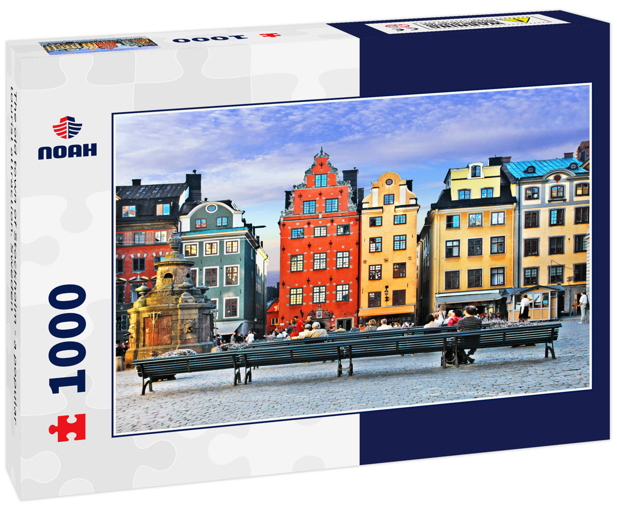 The old town of Stockholm - a popular tourist attraction. Sweden