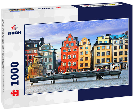 The old town of Stockholm - a popular tourist attraction. Sweden